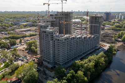 Береговой-2.Жилой квартал на Москве-реке