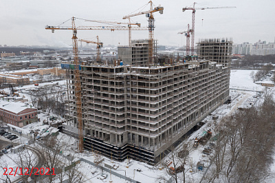 Береговой-2.Жилой квартал на Москве-реке