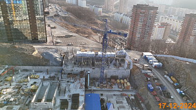 Снежный парк.Подземный паркинг