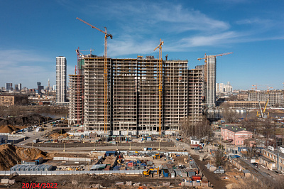 Береговой-2.Жилой квартал на Москве-реке