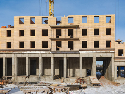 Новый Академ сити-район в Академгородке