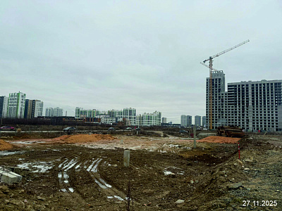 Многоуровневая парковка в ЖК Притяжение