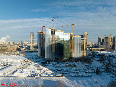 Береговой-2.Жилой квартал на Москве-реке