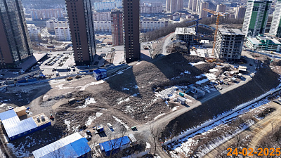 Снежный парк.Подземный паркинг