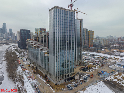 Береговой-2.Жилой квартал на Москве-реке