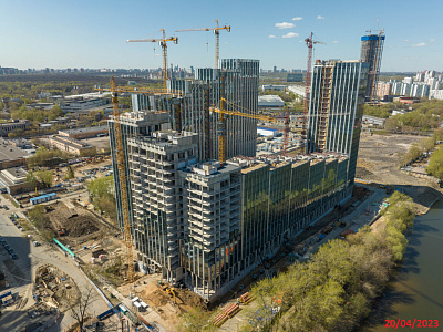 Береговой-2.Жилой квартал на Москве-реке