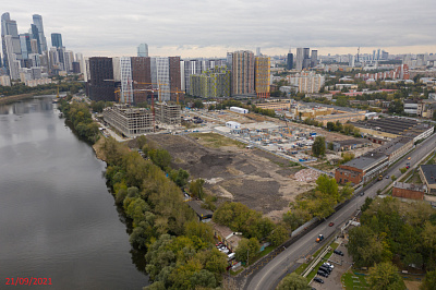 Береговой-2.Жилой квартал на Москве-реке