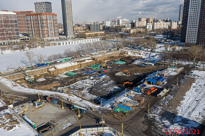 Береговой-2.Жилой квартал на Москве-реке