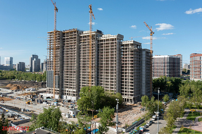 Береговой-2.Жилой квартал на Москве-реке