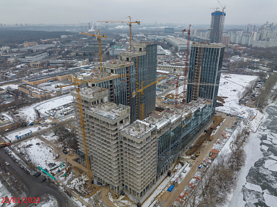 Береговой-2.Жилой квартал на Москве-реке
