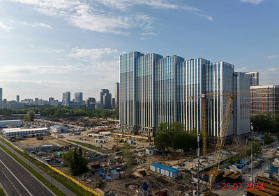 Береговой-2.Жилой квартал на Москве-реке