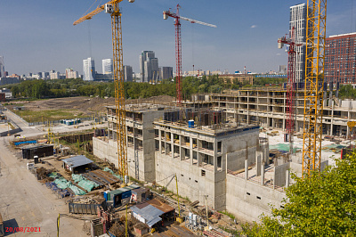 Береговой-2.Жилой квартал на Москве-реке