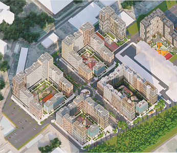 Красное яблоко Эт5 Секции 3.6,3.7,3.8