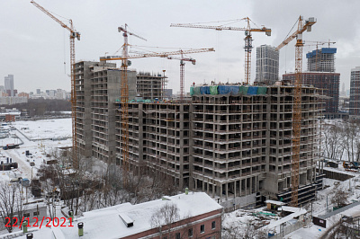 Береговой-2.Жилой квартал на Москве-реке