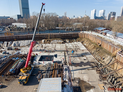 Береговой-2.Жилой квартал на Москве-реке