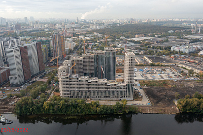 Береговой-2.Жилой квартал на Москве-реке