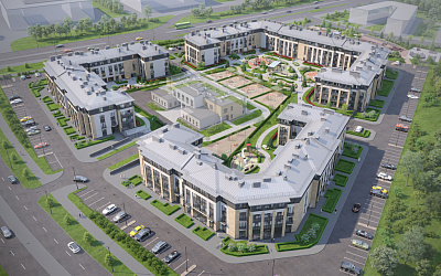 Жилой комплекс Дворцовый фасад