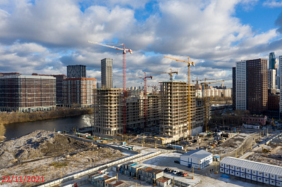 Береговой-2.Жилой квартал на Москве-реке