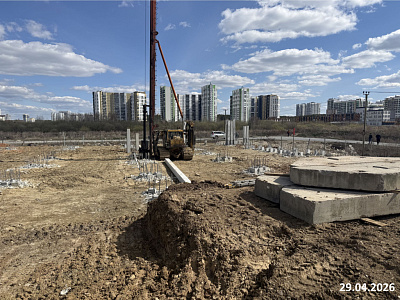 Многоуровневая парковка в ЖК Притяжение