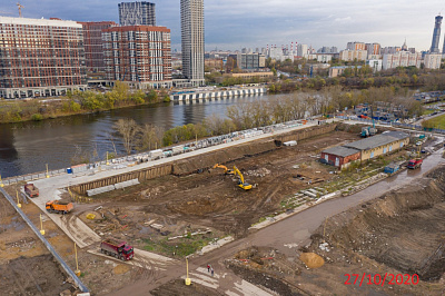 Береговой-2.Жилой квартал на Москве-реке