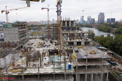 Береговой-2.Жилой квартал на Москве-реке